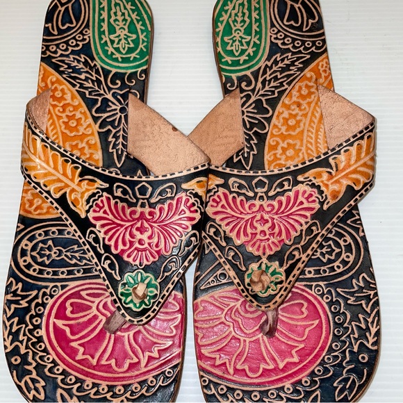 Handmade Leather Sandals from Thailand 🇹🇭 - Picture 2 of 8